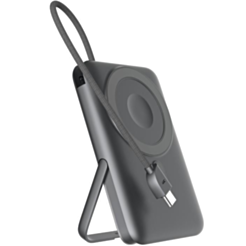 Magnetic Power Bank Devia EP203 Speed Series 22.5W 4 IN 1 10000 mAh Modern Gray