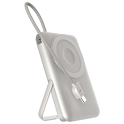 Magnetic Power Bank Devia EP203 Speed Series 22.5W 4 IN 1 10000 mAh Aurora Silver