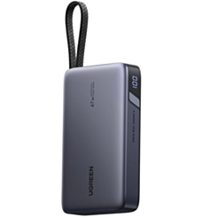 Power Bank Ugreen 67W with Bulit-in Cable PB550_55996B
