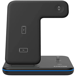 Canyon Wireless Charger WS-302 15w 3in1 Black CNS-WCS302B