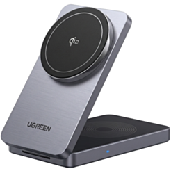 Ugreen Wireless Charger 2 in 1 W706_45023 Gray