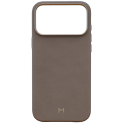 Qoruyucu örtük Magssory iPhone 17 Pro Max Eco-Leather CLT045 Latte