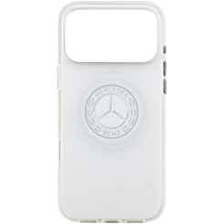 Защитный чехол Mercedes iPhone 17 Pro Max W/MagSafe MEHMP17X25HTVILH White