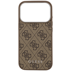 Qoruyucu örtük Guess iPhone 17 Pro Max GUHMP17XP4GSSMCW Brown