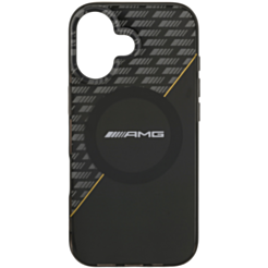 Защитный чехол AMG iPhone 17 W/MagSafe AMHMP17S24HRDKY Black, Yellow