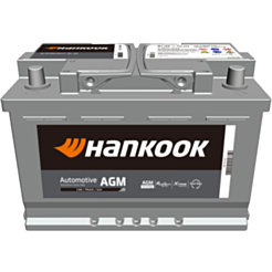 Avtomobil üçün akkumulyator Hankook 80Ah AGM 58020