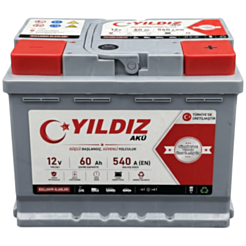 Avtomobil üçün akkumulyator Yıldız 60AH-540 SAE
