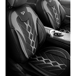 Чехол для сидения Panda Texas Series Grey/Black