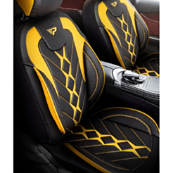 Чехол для сидения Panda Texas Series Black/Yellow