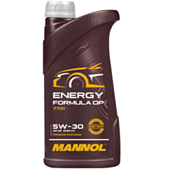 Моторное масло Mannol Energy Formula OP SAE 5W-30 7701 1Л