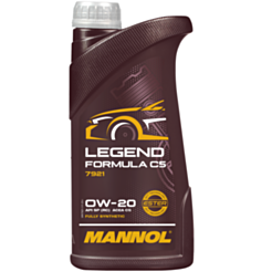 Моторное масло Mannol Legend Formula C5 SAE 0W-20 7921 1Л