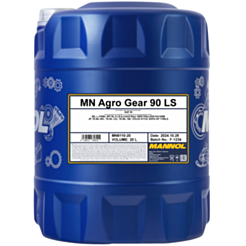 Sürətlər qutusu üçün yağ Mannol Agro Gear SAE 90LS 8110 20 lt
