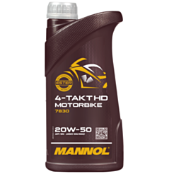 Mühərrik yağı Mannol 4-Takt HD SAE 20W-50 7830 1 lt