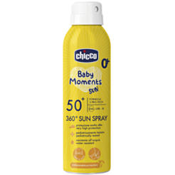 Uşaqlar üçün günəşdən qoruyucu sprey Chicco 360 Baby Moments SPF50 150 ml 00012076000000