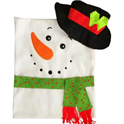 Новогодний чехол для стула TE 6323-1 / 012133