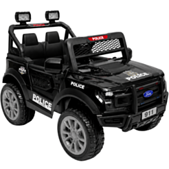 Elektromobil Jeep Police 6015 Black