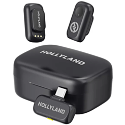 Blogger mikrofonu Hollyland LARK A1 Duo USB Type-C RX + Charging Case