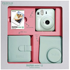 Fujifilm Instax Mini 12 Mint Green Bundle Box