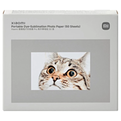 Mi Portable Dye Sublimation Photo Sikers 50 Sheets BHR082OGL