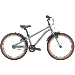Велосипед Stark Foxy 20 Matt Grey Silver