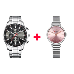 Часы Curren 9081B-1 + Curren 8351-2