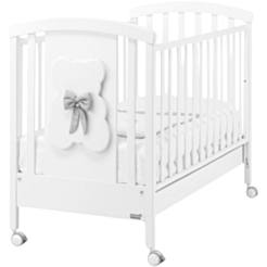 Колыбель Erbesi Dudu White Grey