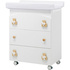 Комод Erbesi Dudu White Grey