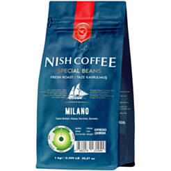Qəhvə Nish Espresso Milano 1000 gr 8682279231044