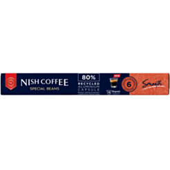 Капсулы для кофемашины Nish Nespresso Smooth 10 штук 8683583873364
