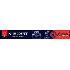 Капсулы для кофемашины Nish Nespresso Ristretto 10 штук 8683583873388