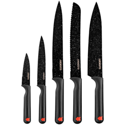 Набор ножей Ardesto Black Mars 5 предметов AR2105BR