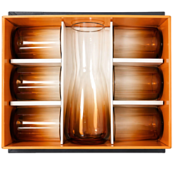 Stakan dəsti Schafer Royal 7 parça 8699131911327 (AMBER02)