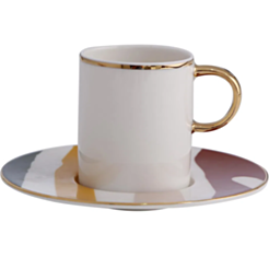 Кофейный сервиз Porland Abstract 4 предмета 04ALM005860