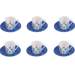 Кофейный сервиз Porland Posh 12 предметов 04ALM005546