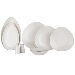 Serviz dəsti Schafer Dina 56 parça Gümüşü 8699131448274