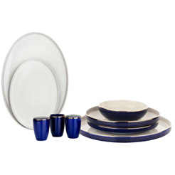 Serviz dəsti Schafer Adel 56 parça Tünd göy 8699131784297