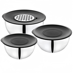 Kasa Schafer Lucas Steel Mixing Bowl 9 parça 8699131751848