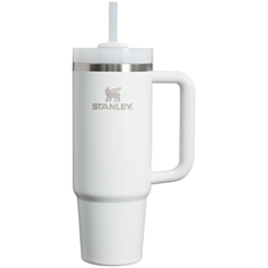 Термос Stanley Quencher H20 Tumbler White 30 Ounces 887 41604394546
