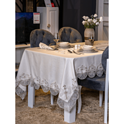 Скатерть Sarvagelli Monolya 160 x 260 см