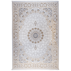 Xalça Mələklər Almas Silk 200×300 (A859A) Bej, Ağ