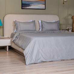 Комплект постельного белья Cehizçi Laura Grand (WH-63) Grey