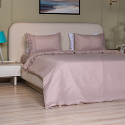 Комплект постельного белья Cehizçi Laura Grand (WH-63) Powder