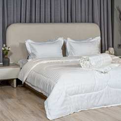 Одеяло + комплект постельного белья Cehizçi Laura Grand (H-4) Белый