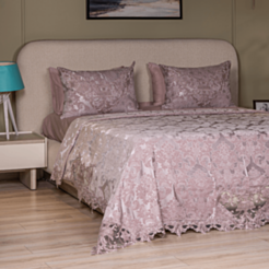 Покрывало Cehizçi Laura Grand EM-1-1 Фиолетовый