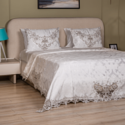 Покрывало Cehizçi Laura Grand EM-1-1 Белый