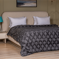 Покрывало Cehizçi Laura Grand TM-3-7 Темно-серый CK