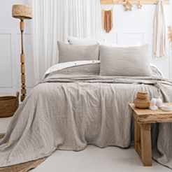 Покрывало Şahəsər Janna CK Светло-серый