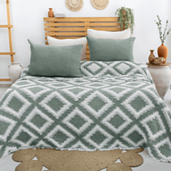 Покрывало Şahəsər Müslin Sonia CK Зеленый