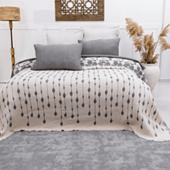 Покрывало Şahəsər Müslin Sole CK Серый