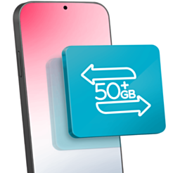 Передача данных на смартфон (50 ГБ+)